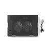 SISTEMA DI RAFFREDDAMENTO NEDIS NBCR200BK PER NOTEBOOK FINO A 18" CON 2 VENTOLE AD ALIMENTAZIONE USB